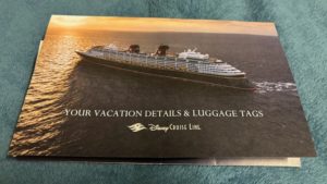 ディズニークルーズ　レター
