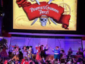ディズニークルーズ　パイレーツナイト